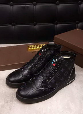 LV High-Top Fashion Men Shoes--076